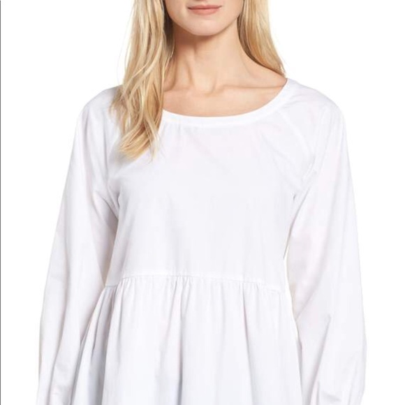 Pleione || Tie Back Poplin Tunic Dress - Picture 3 of 11